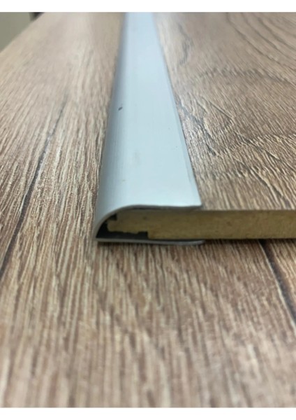 Alüminyum Oval U 8 mm Parke Bitim Profil Çıtası Boy Ölçü Seçiniz modelleri