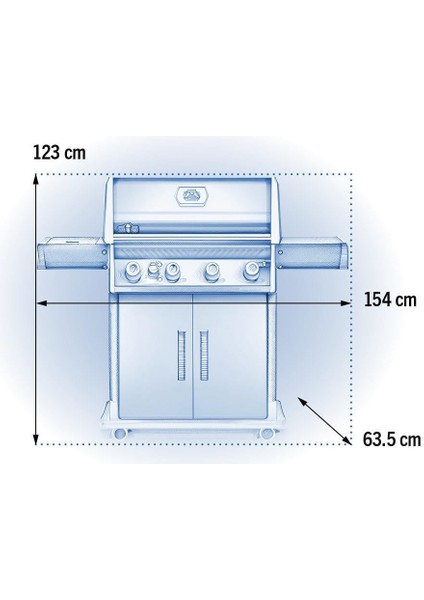 Rogue Xt 525 Sıb Gazlı Mangal