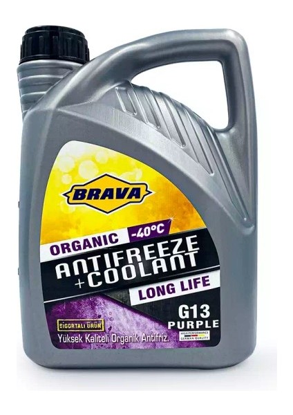 G-13 Organik Antifriz Mor -25°c