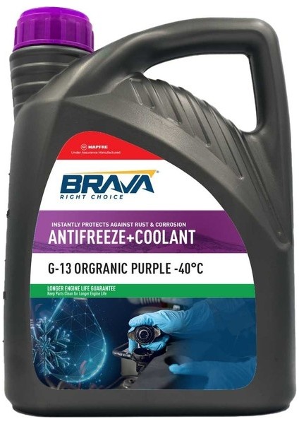 G-13 Organik Antifriz Mor -25°c