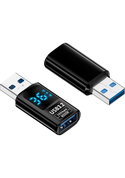 60W 10GBPS Dijital Ekran Adaptörü USB A'dan USB A'ya (Yurt Dışından) fiyatları
