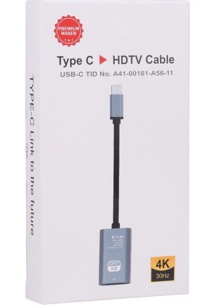 TH001 Tip C Erkek Hdtv Dişi Adaptör (Yurt Dışından)
