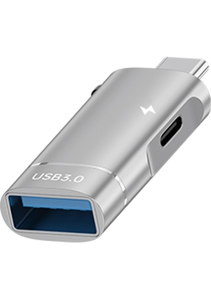 Type C USB ve Type C Şarj Otg Adaptörü (Yurt Dışından)