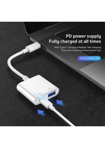 S 211 2'si 1 Arada Tip C'den Tip C'ye / USB Kamera Adaptörü (Yurt Dışından) indirimleri