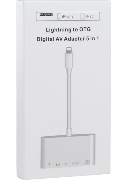 5'i 1 Arada 8 Pinli Otg Dijital Av Adaptörü (Yurt Dışından) modelleri