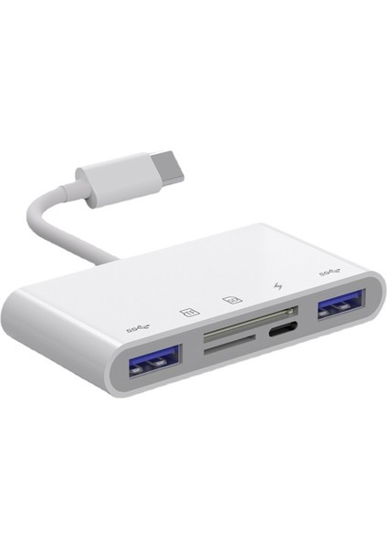 Nk 1032TC 5'i 1 Arada Tip C Çok Işlevli Adaptör (Yurt Dışından)
