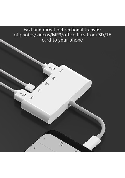 Nk 1032TC 5'i 1 Arada Tip C Çok Işlevli Adaptör (Yurt Dışından)