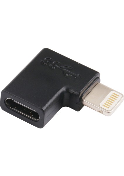 8 Pin Erkek USB C / Tip C Dişi Yay Şarj Adaptörü (Yurt Dışından)