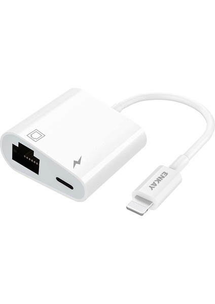 2 In 1 8 Pin Erkek Dişi 8 Pin + RJ45 Adaptör (Yurt Dışından)