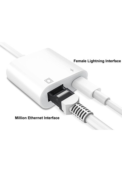 2 In 1 8 Pin Erkek Dişi 8 Pin + RJ45 Adaptör (Yurt Dışından) fiyatları