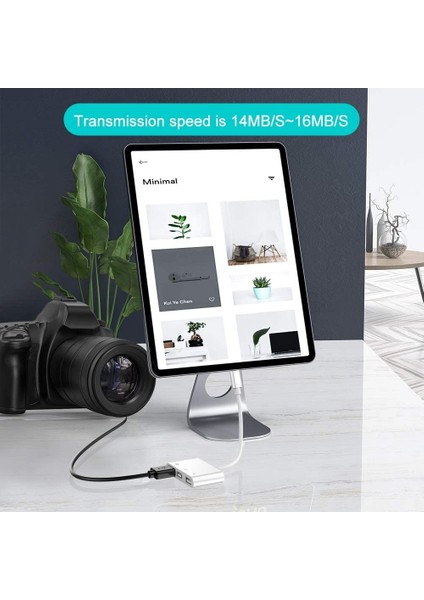 iPhone Tabletin Sabit Disk Adaptörüne Uygulanabilir Otg Veri Kablosu USB Fare Klavyesi Çok Işlevli Dönüştürücü (Yurt Dışından) fırsatları
