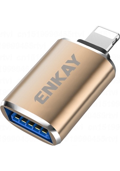 8 Pin USB Otg Adaptör Veri Senkronizasyon Dönüştürücü (Yurt Dışından)