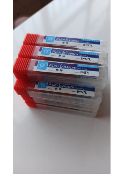 1 Adet Ahşap Matkap Ucu 8*57L Freze Matkap Ucu 8mm Toplam Uzunluk 57MM Delmek, Makineler Veya Taşınabilir Yönlendiriciler Kırmızı modelleri