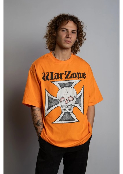 War Zone Vintage Oversize T-Shirt