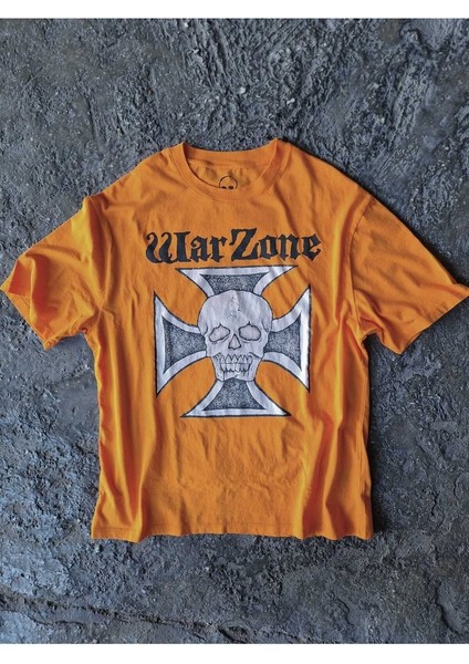 War Zone Vintage Oversize T-Shirt fiyatları