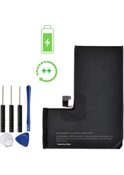 Apple iPhone 15 Pro Ile Uyumlu Güclendirilmis Ithal Pil Batarya