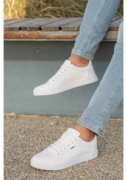Erkek Spor Ayakkabı BEYAZ BEYAZ modelleri