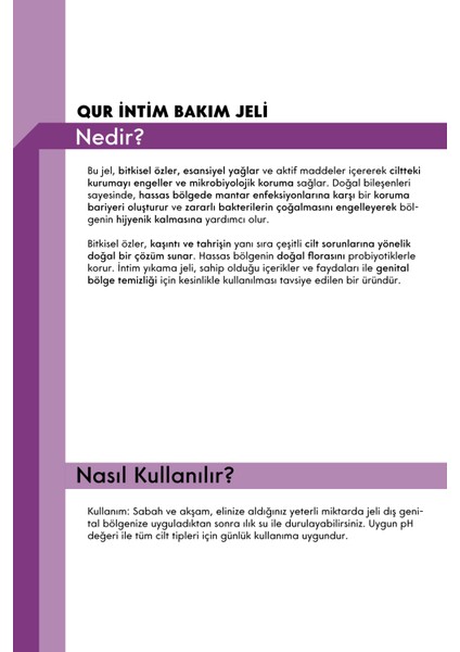 Intim Likit Ph Dengeleyici Bakım Jeli