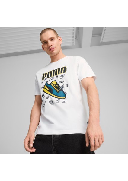 Graphics Sneaker Tee Erkek T-Shirt