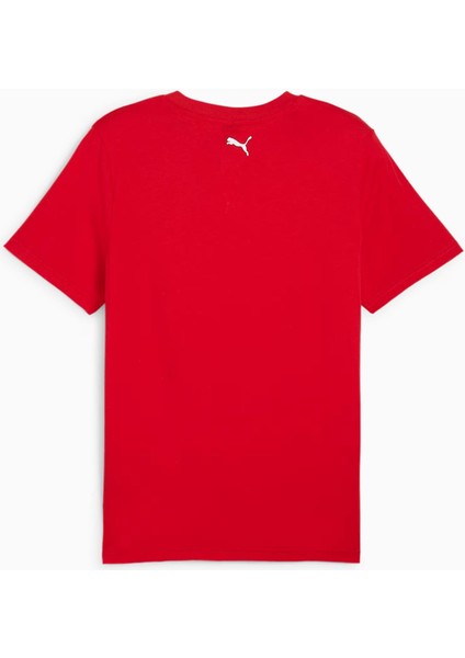 Ferrari Race Tonal Shield T Erkek T-Shirt