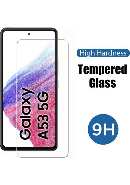 Samsung Galaxy A53 Temperli Cam Ekran Koruyucu 9h Ultra Koruma (3 Adet)