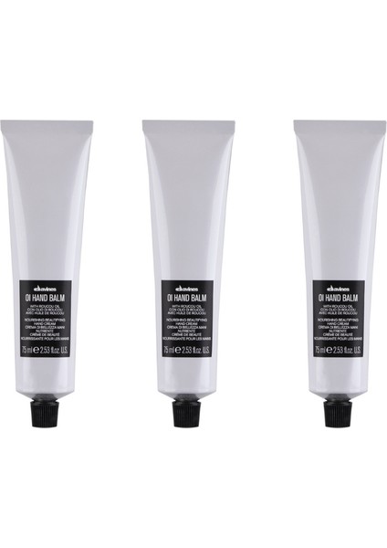 Ekonomik Üçlü Davines Oı/oıl Hand Balm El Kremi 75ML - %100 Orijinal %100 Doğal