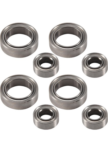 8 Adet 4X8X3MM 8X12X3.5MM E18 1/18 Rc Araba Yedek Parçaları A949 A959 A969 A979 A959-B A949-33 A949-36 (Yurt Dışından)