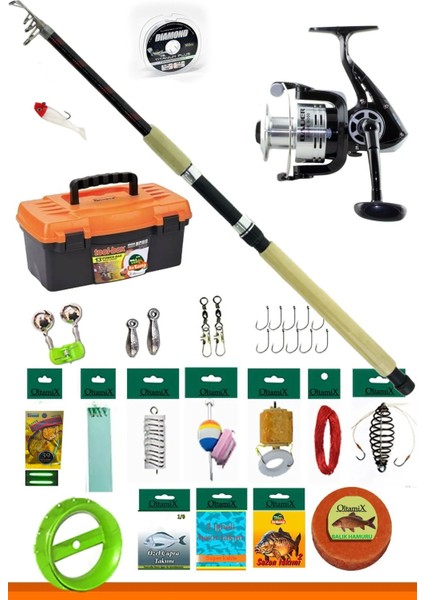 Profesyonel Hem Göl Hem Deniz Olta Seti