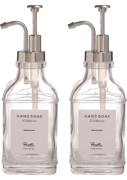 Pablo Silver 2'li 500 ml Sıvı Sabunluk