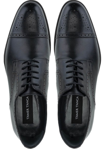 Erkek Deri Siyah Klasik Ayakkabı 1097 8032 Erk Ayk SK24-25 Sıyah indirimleri