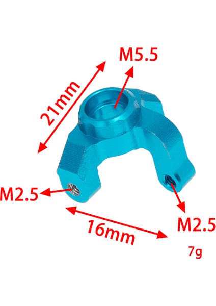 Metal Yükseltme Parça Kiti Direksiyon Mafsalı C-1/18 Mini-T 2.0 2WD Rc Kamyon Yükseltme Parçaları Için Bellcranks Seti, 3 (Yurt Dışından)