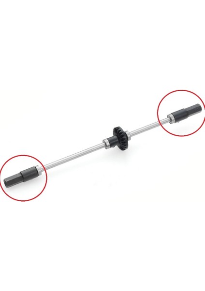 4 Adet Metal Arka Aks Mili D12 C14 C24 C34 B14 B24 C16 B36 Mn D90 MN99S Rc Araba Yükseltme Parçaları Aksesuarları (Yurt Dışından)