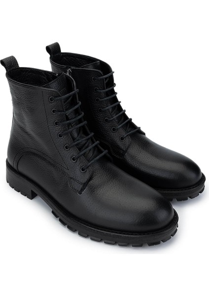 Erkek Deri Siyah Deri Casual Bot 1090 002025 Erk Bot SK24-25 Sıyah Dr fiyatları