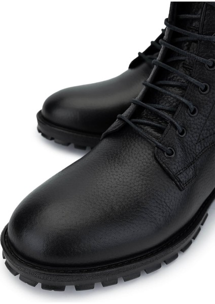 Erkek Deri Siyah Deri Casual Bot 1090 002025 Erk Bot SK24-25 Sıyah Dr modelleri