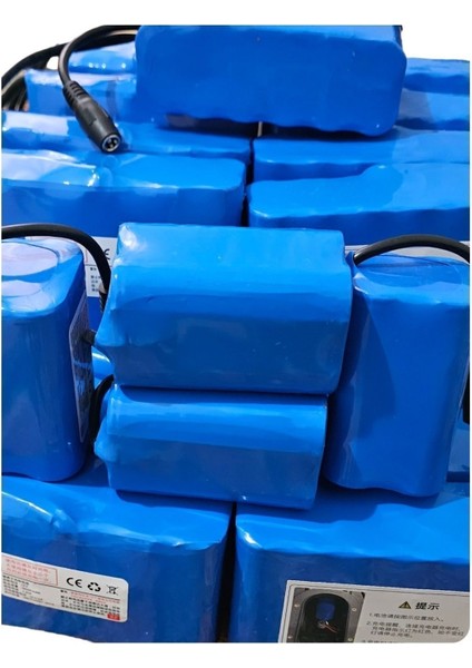 Sazan Yemleme( Tekne ve Botu )Pil 7.4V 8.4V Bot Pili 12,000 Mah Fabrikasyon Kaliteli