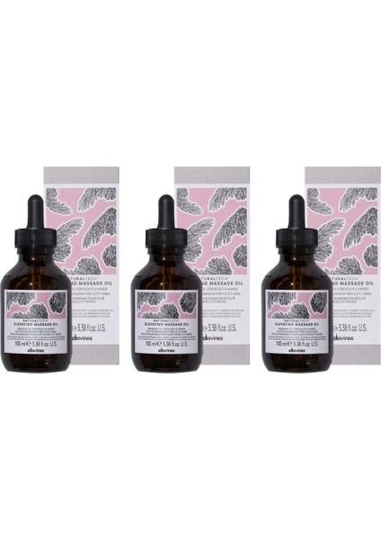 Ekonomik Üçlü Davines Elevating Massage Oil Tüm Saç Tipleri Için Masaj Yağı 100ML - %100 Orijinal %100 Doğal