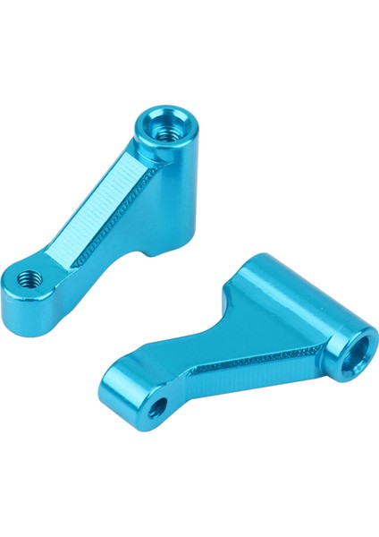 2 Adet Metal Ön Braket Seti 1/18 Mini-T 2.0 2WD Stadyum Rc Kamyon Araba Yükseltme Parçaları, Mavi (Yurt Dışından)