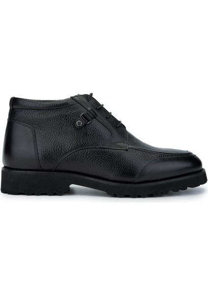 Erkek Deri Siyah Floter Casual Bot 183 41352 Erk Bot SK24-25 Sıyah Fltr