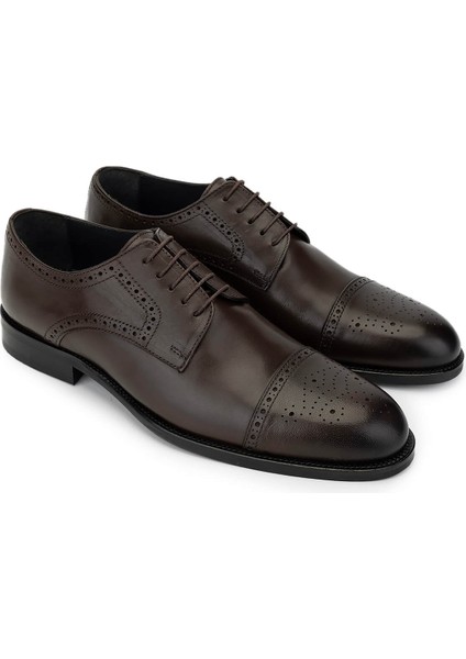 Erkek Deri Kahverengi Klasik Ayakkabı 1097 8032 Erk Ayk SK24-25 Kahve fiyatları