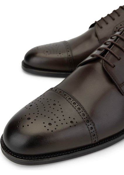 Erkek Deri Kahverengi Klasik Ayakkabı 1097 8032 Erk Ayk SK24-25 Kahve modelleri