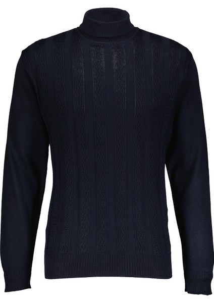 Erkek Desenli Yünlü Kazak 2422201014.DSTBR