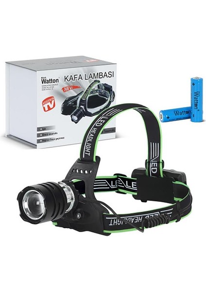 WT-626 Tx6 Enerji Tasarruflu Yağmur Suyu Geçirmez Kafa Lambası