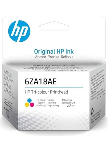 <![cdata[hp 6ZA18AE Trı Color Prınthead Kit]]>