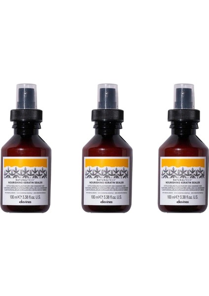 Ekonomik Üçlü Davines Nourishing Besleyici Keratin Koruyucu Losyon 100ML - %100 Orijinal %100 Doğal