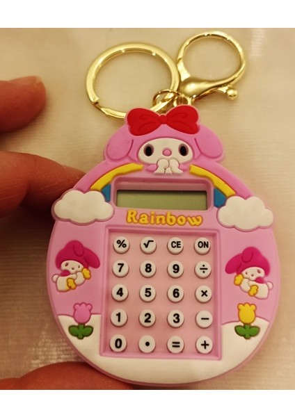 1 Adet Sevimli Minik Çocuk Öğrenci Hesap Makinesi Arkası Oyunlu Çanta Aksesuarı - Anahtarlık fiyatları