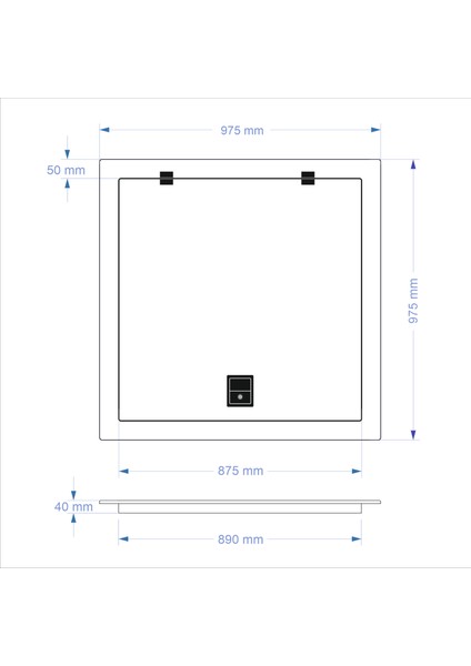 Havuz Kapağı 90X90 cm fiyatları
