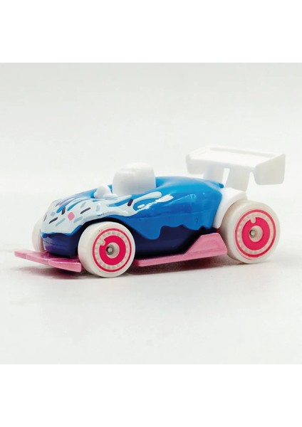 1/64 Ölçek Tekli Regular Arabalar HTD70 Fast Foodie / Donut Drifter (Mavi)