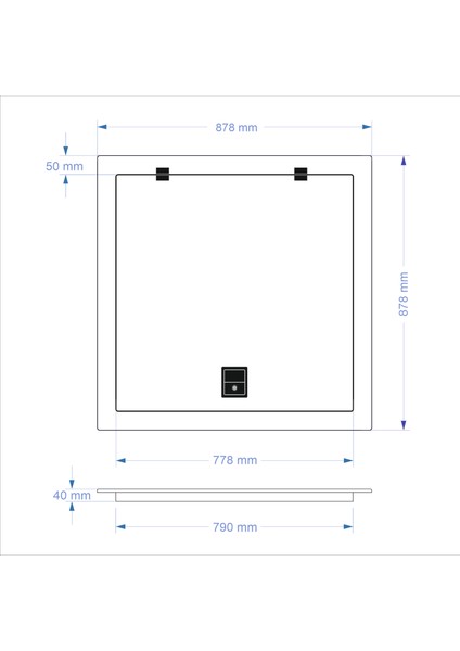 Havuz Kapağı 80X80 cm modelleri