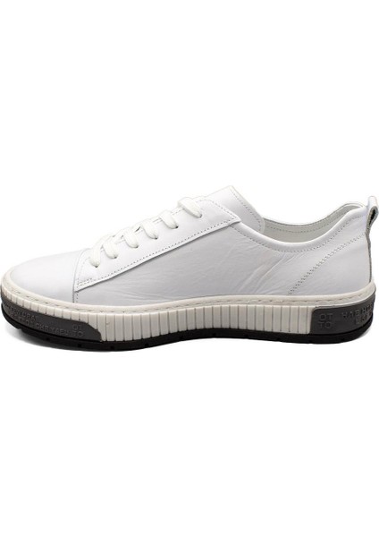 Erkek Sneaker Hakiki Deri Ayakkabı 002Y24E4073