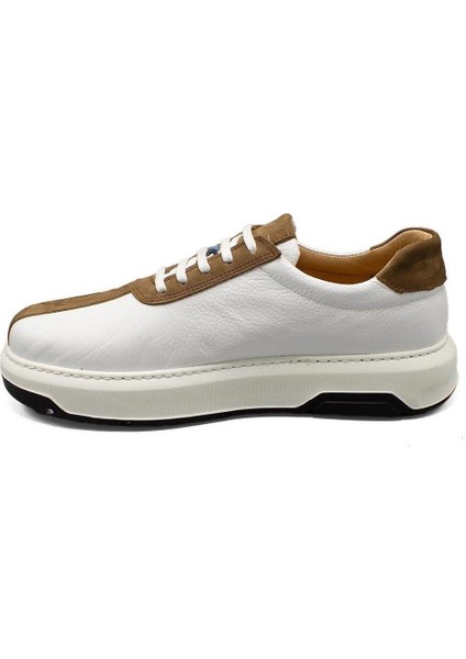 Erkek Sneaker Hakiki Deri Ayakkabı 031Y24E5790
